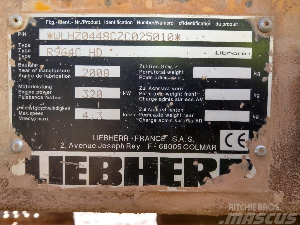 Liebherr R 964 C HD Гусеничні екскаватори