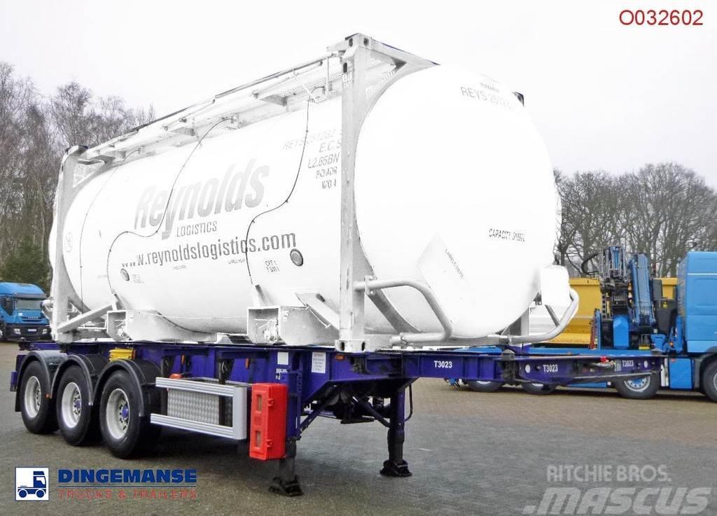  M & G 3-axle container trailer 20-30 ft Напівпричепи для перевезення контейнерів