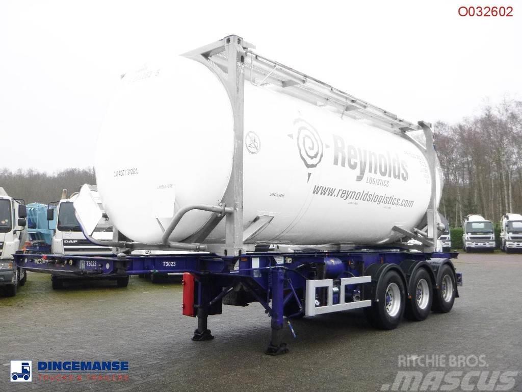  M & G 3-axle container trailer 20-30 ft Напівпричепи для перевезення контейнерів