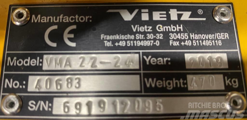 Vietz VMA Mandrel 22-24" Трубопровідне обладнання