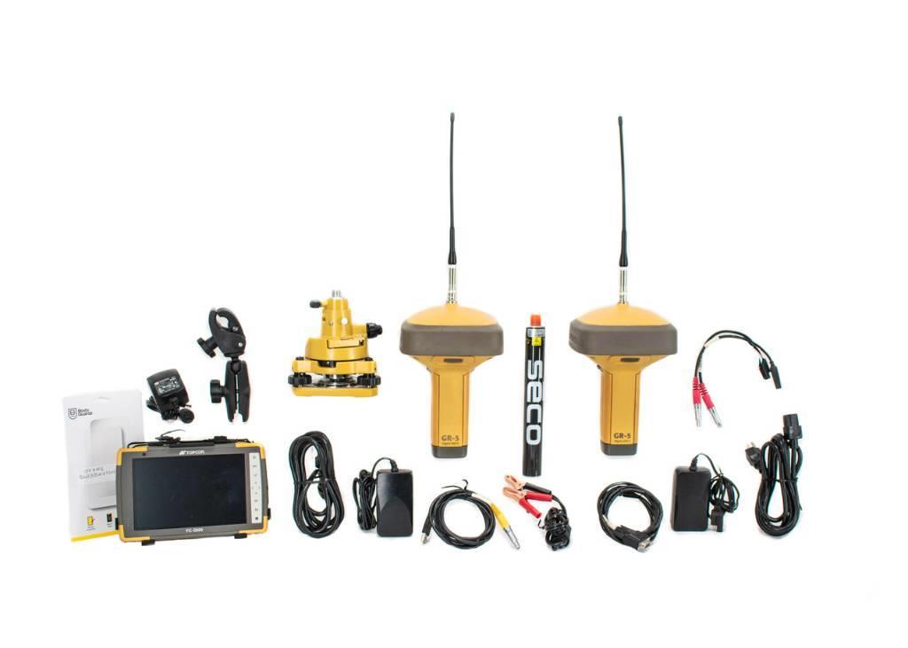 Topcon Dual GR-5 UHF II GPS Kit w/ FC-5000 & Magnet Field Інше обладнання