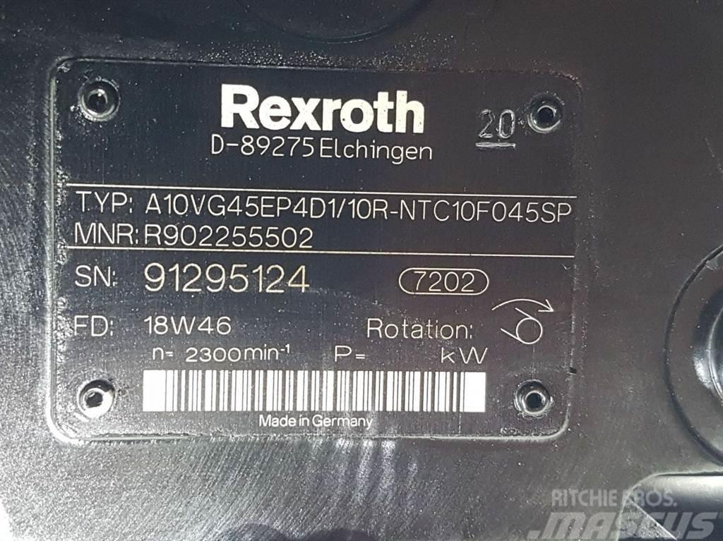 Rexroth A10VG45EP4D1/10R-Drive pump/Fahrpumpe/Rijpomp Гідравліка