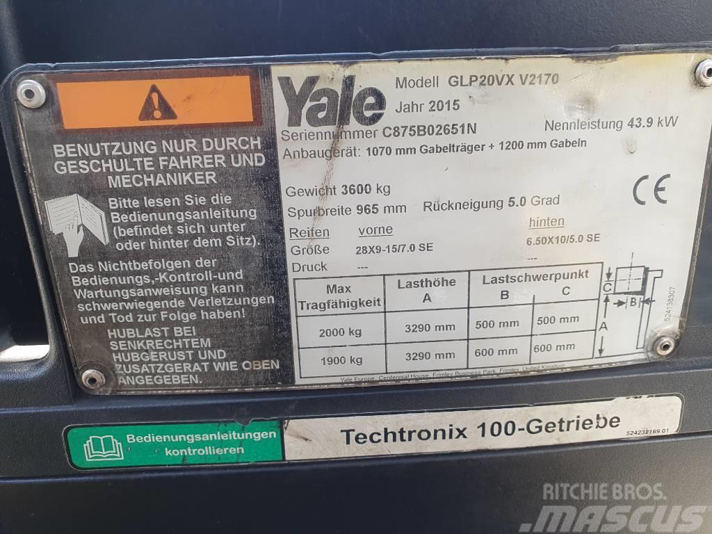 Yale GLP20VX Газові навантажувачі