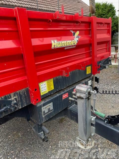  HUMMEL tandem 10T tristrani kiper Причепи для скіпових навантажувачів