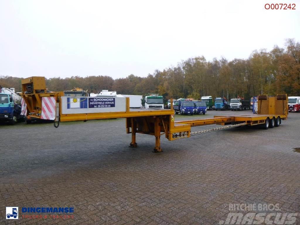 Broshuis 3-axle semi-lowbed trailer E-2190-24 / 47.5 T ext. Низькорамні напівпричепи