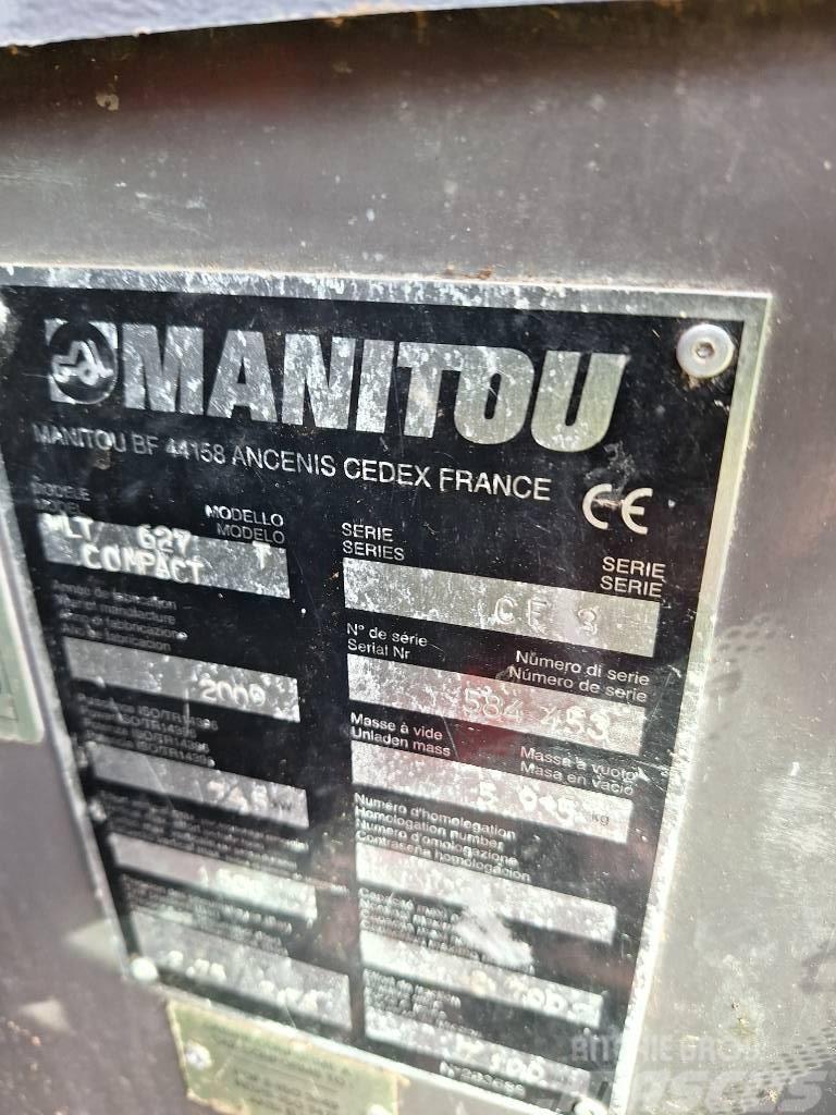 Manitou MLT 627 T Телескопічні фронтальні навантажувачі