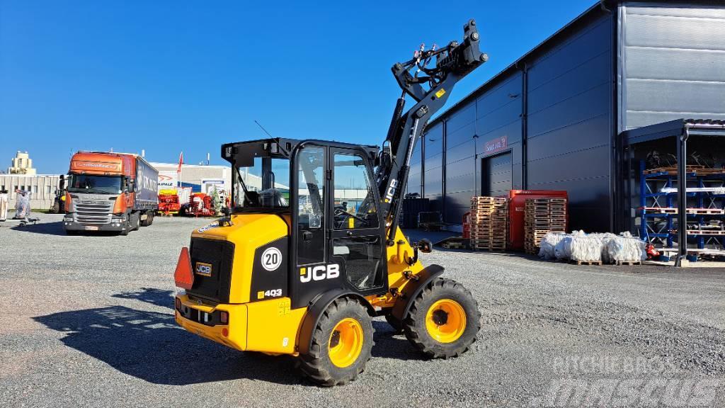 JCB 403 Smart Power Багатофункціональне обладнання для вантажних і землекопальних робіт