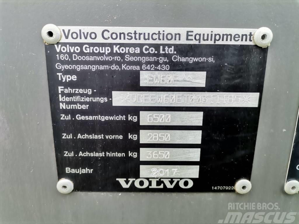 Volvo EW 60 Колісні екскаватори