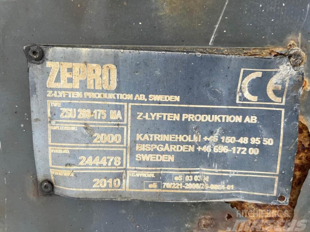  ZEPRO ZSU 200-175MA / 2000 KG. Автопідйомники для товарів і меблів