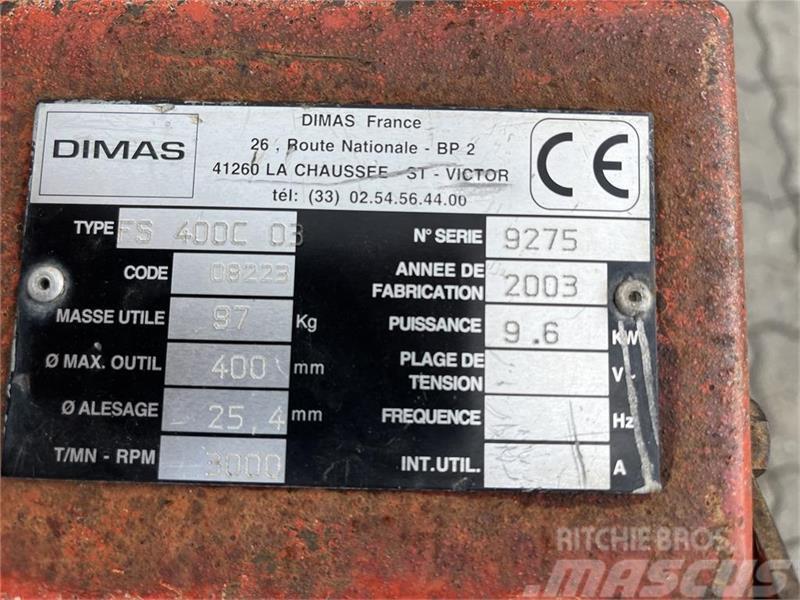 - - -  Dimas fs400c 03 skæremaskine Машини для розщеплення асфальту
