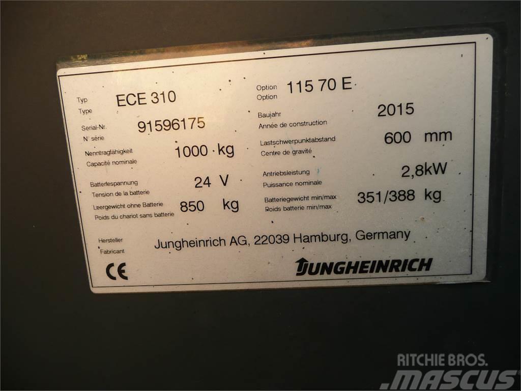 Jungheinrich ECE 310 70 E 1150x560mm Підбирачі замовлень з нижніх ярусів