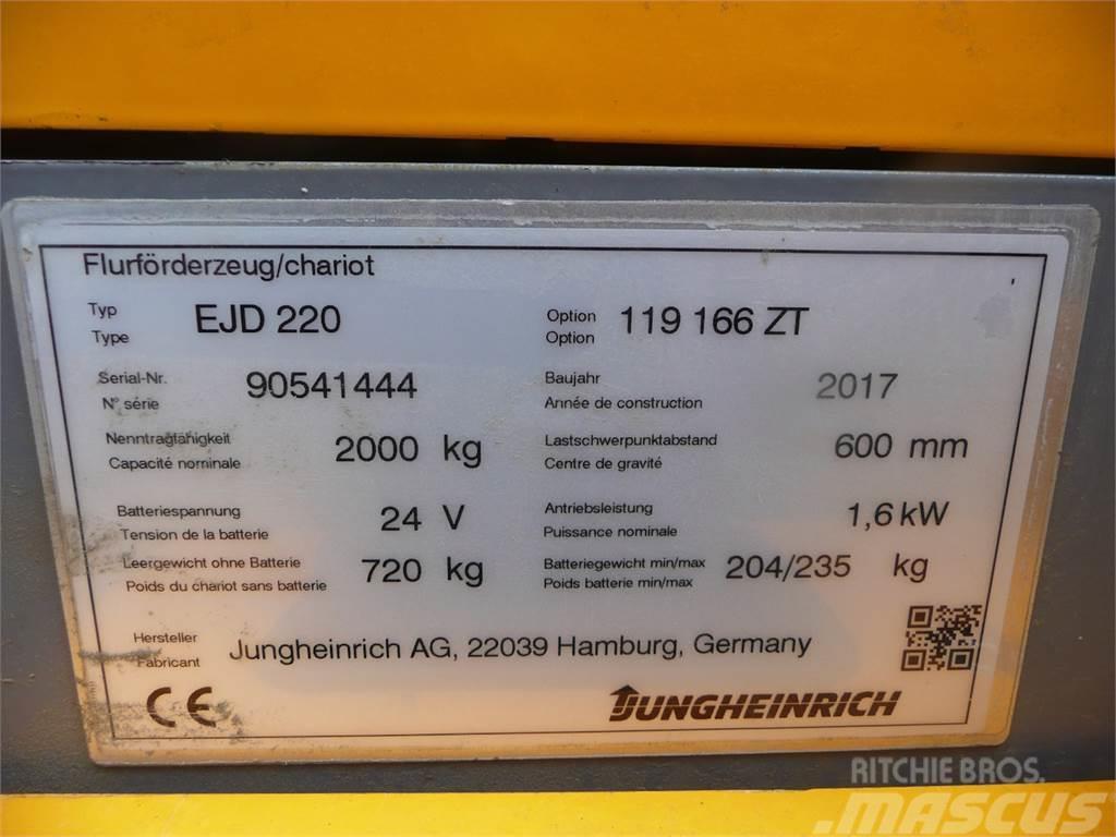 Jungheinrich EJD 220 166 ZT Li-ion Самохідні електроштабелери