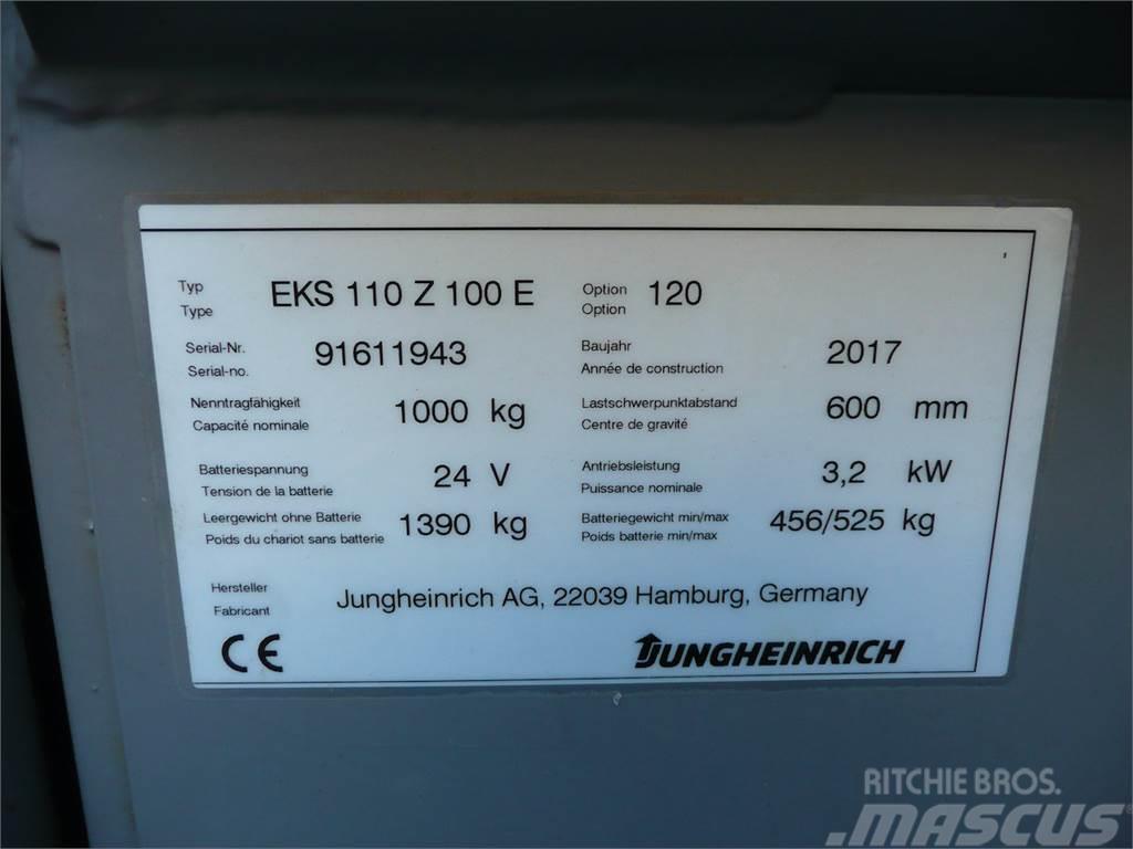 Jungheinrich EKS 110 Z 100 E Висотні комісіонери