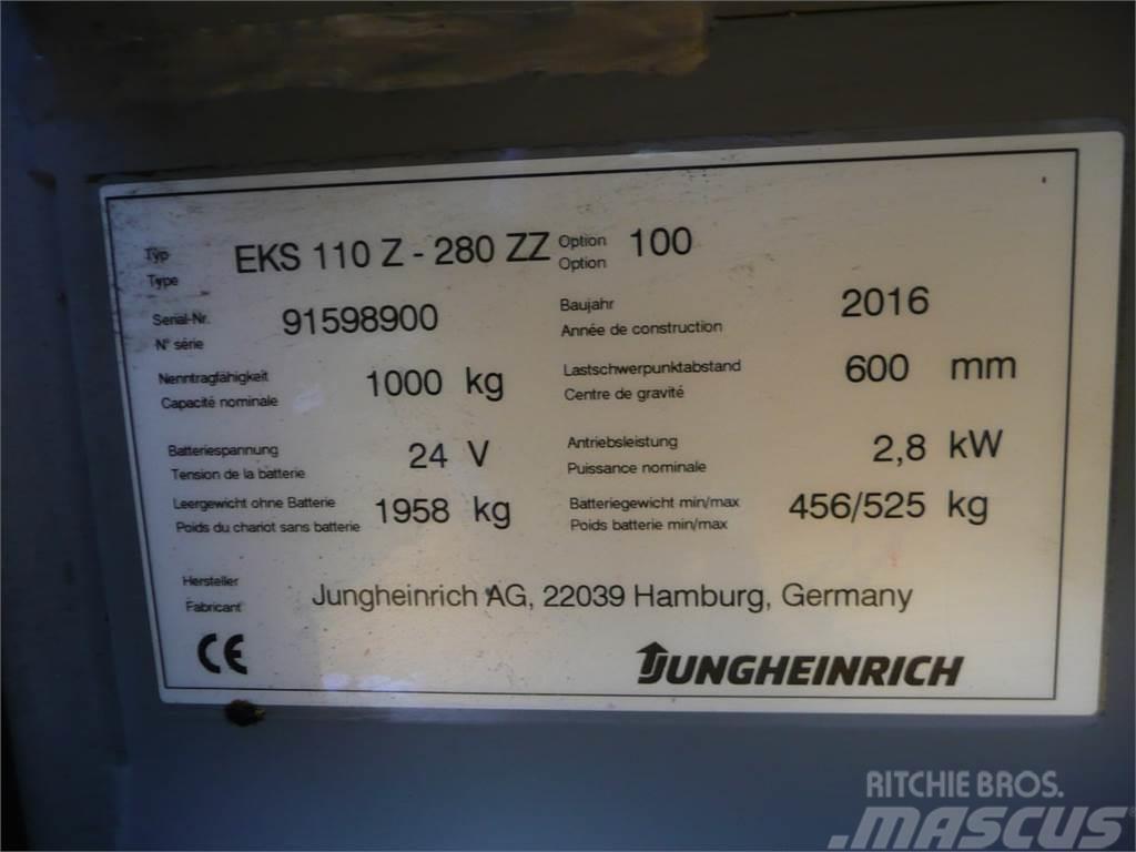 Jungheinrich EKS 110 Z 280 ZZ Висотні комісіонери