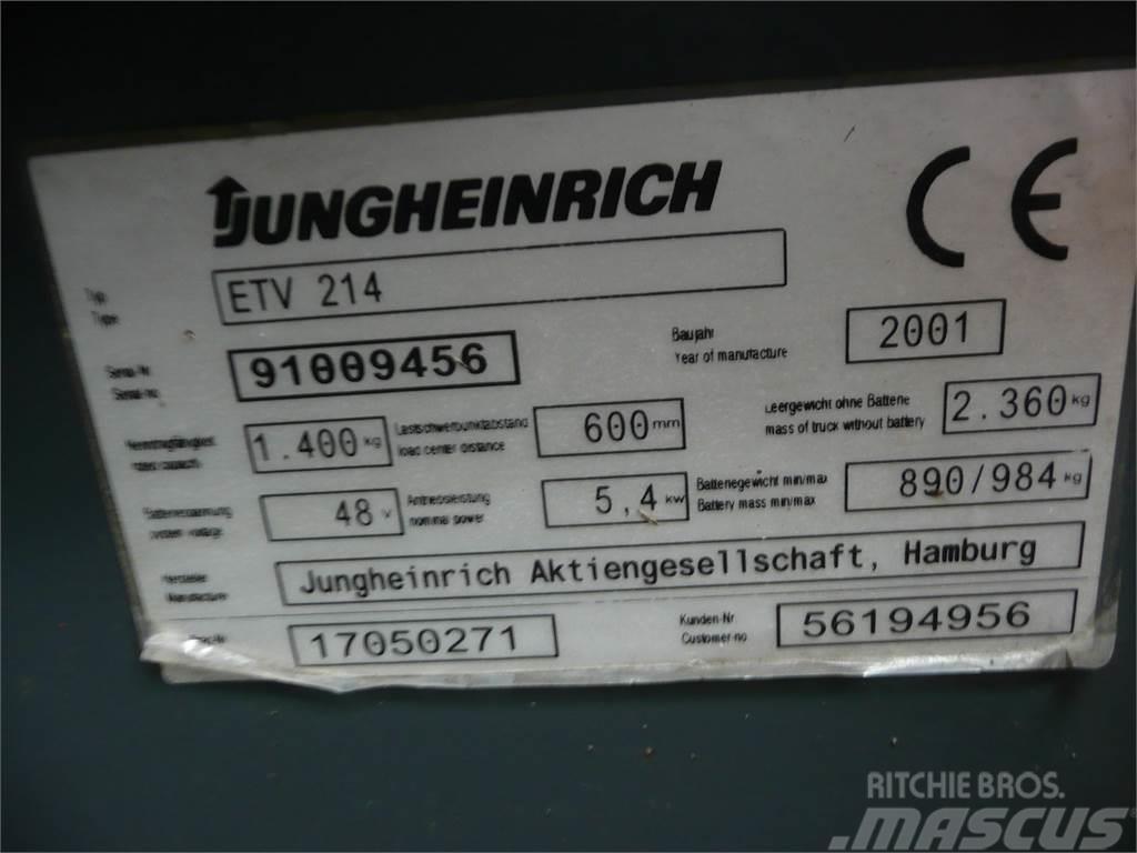 Jungheinrich ETV 214 600 DZ Річ-трак із високим підйомом