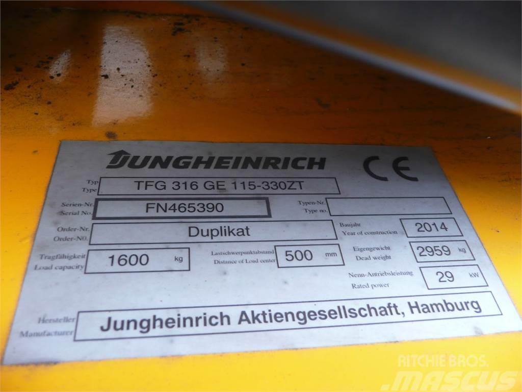 Jungheinrich TFG 316 330 ZT Газові навантажувачі