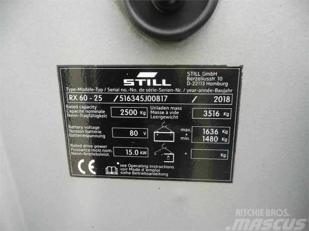 Still RX60-25 Електронавантажувачі