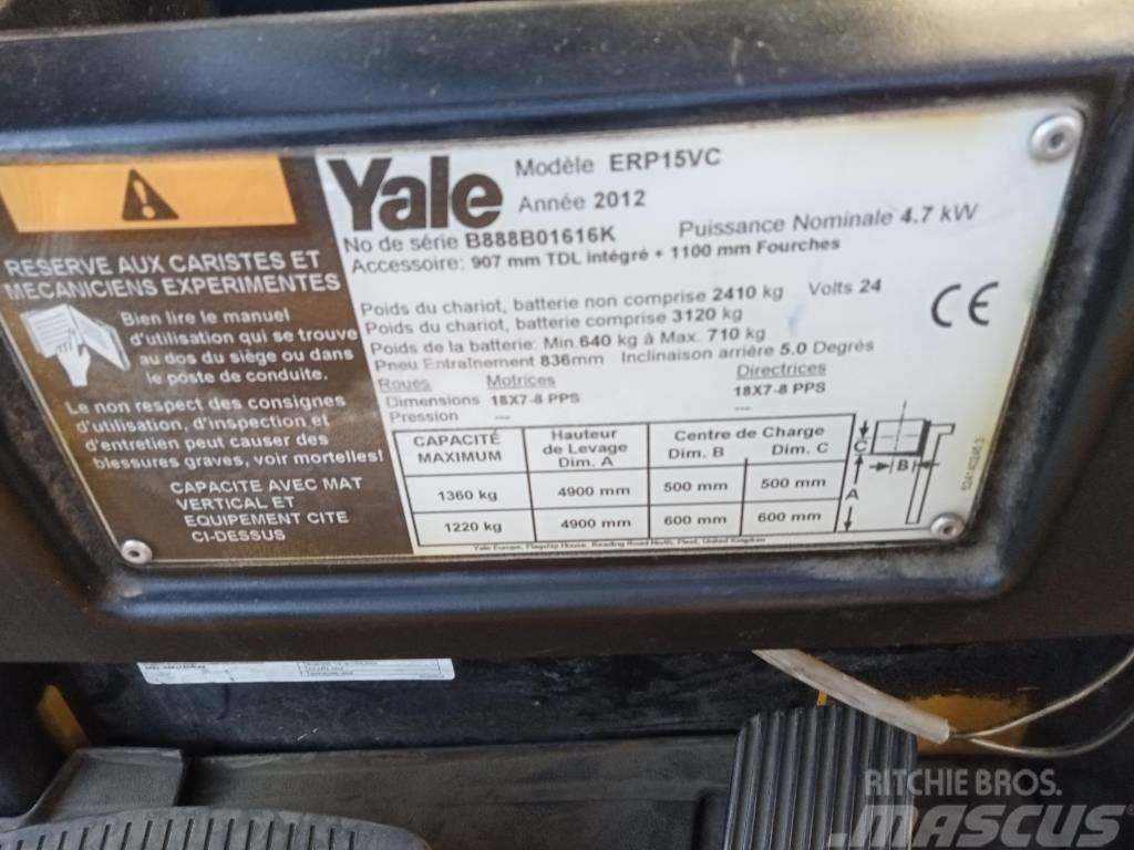 Yale ERP15VC Електронавантажувачі