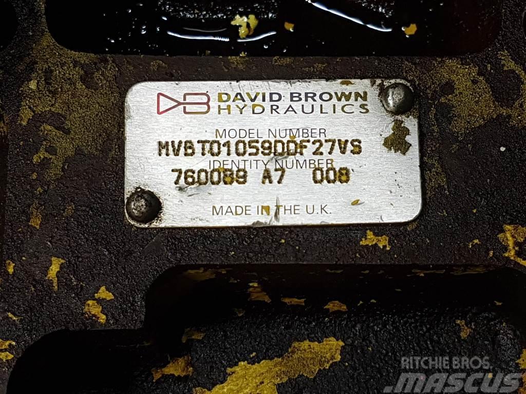 David Brown MVBT01059 - Komatsu WA270-3 - Valve Гідравліка