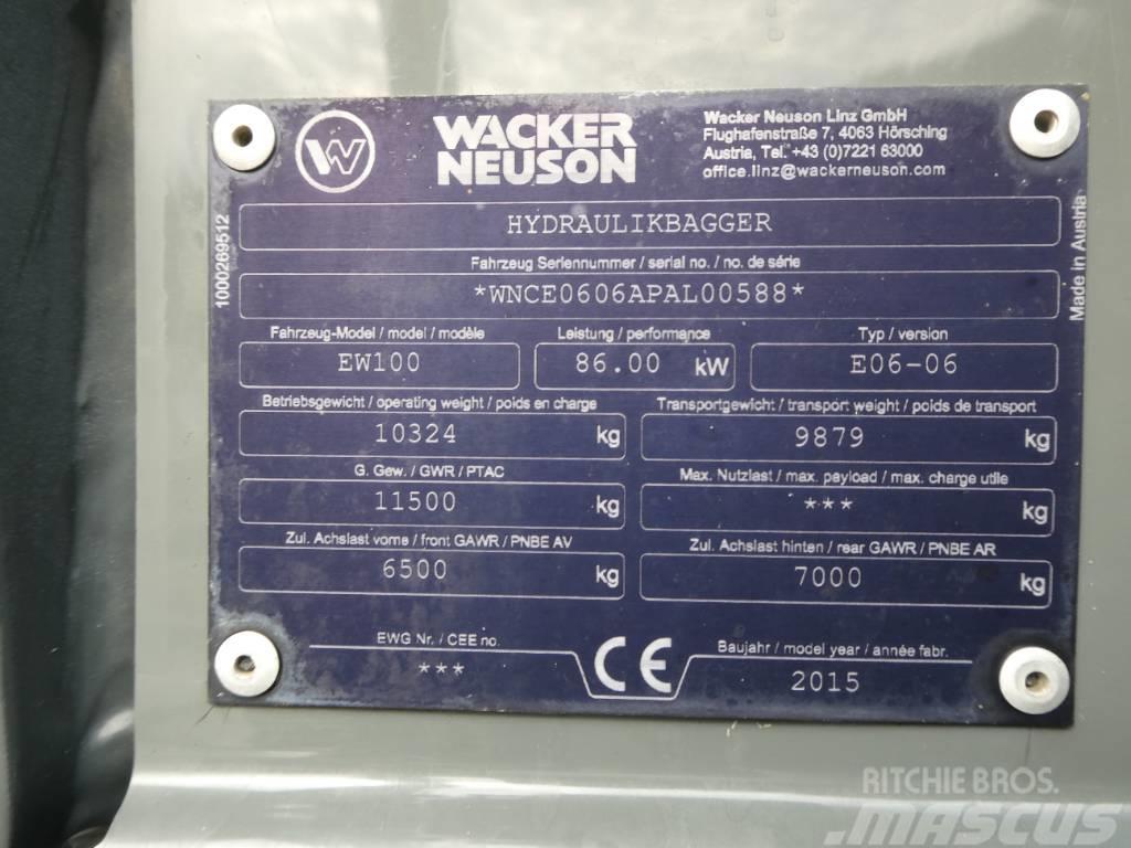 Wacker Neuson EW 100 Колісні екскаватори
