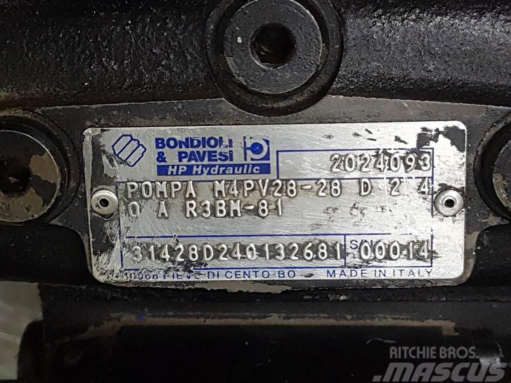 GiANT - Bondioli & Pavesi M4PV28-28-Drive pump repair Гідравліка