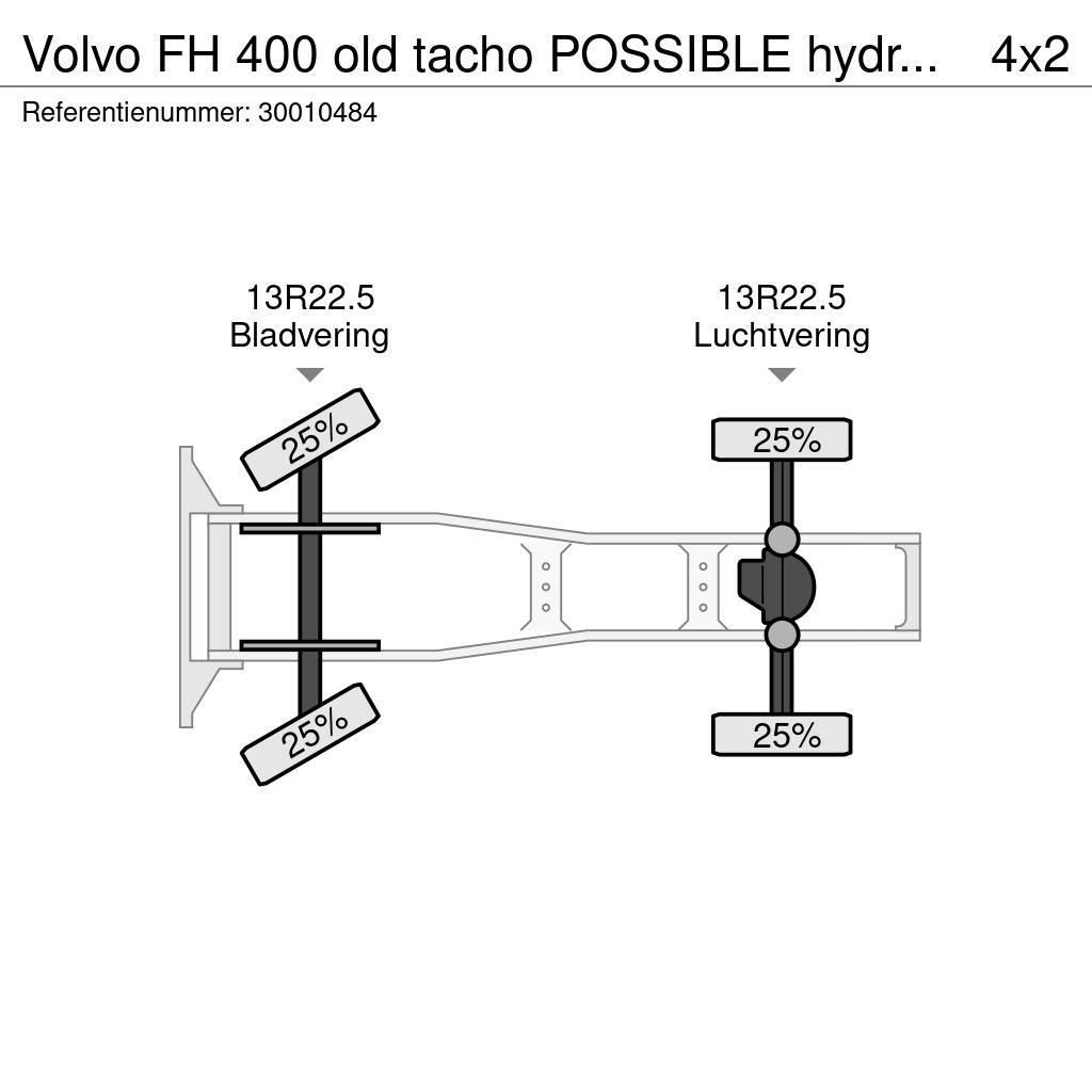 Volvo FH 400 old tacho POSSIBLE hydraulic Тягачі