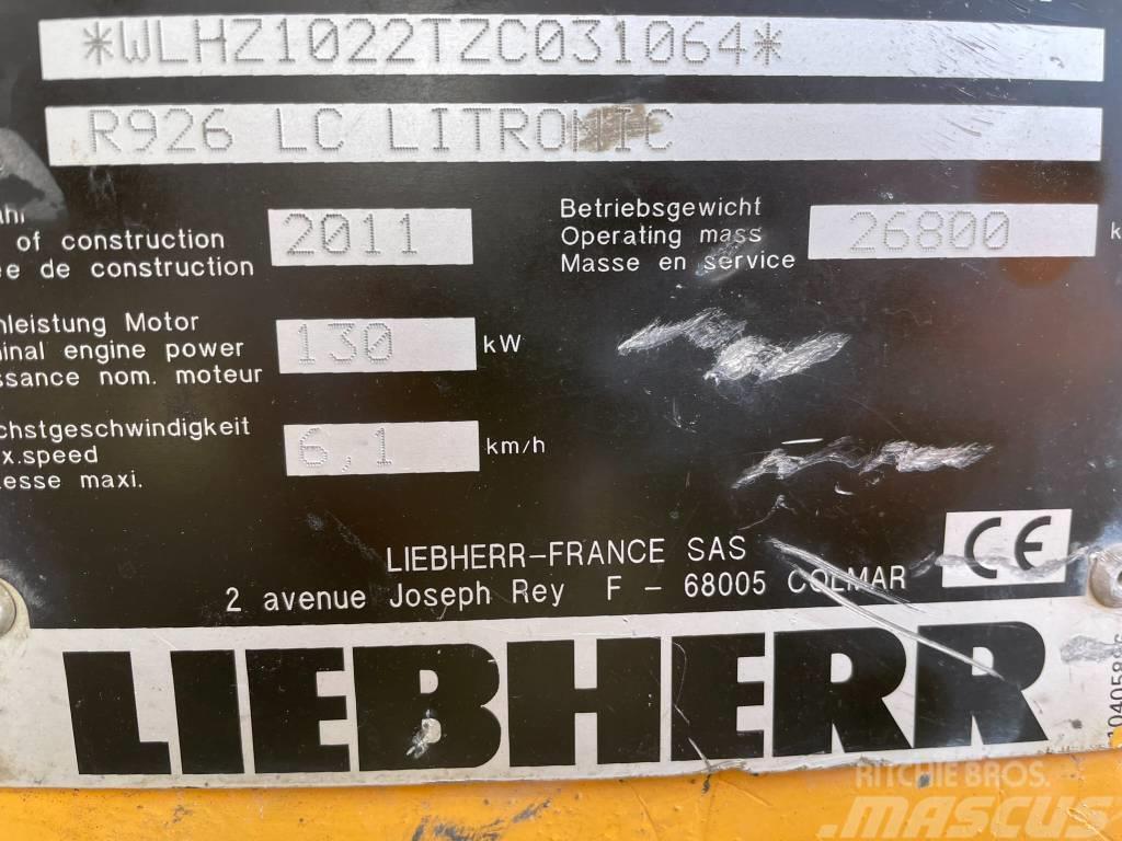 Liebherr R 926 LC Гусеничні екскаватори