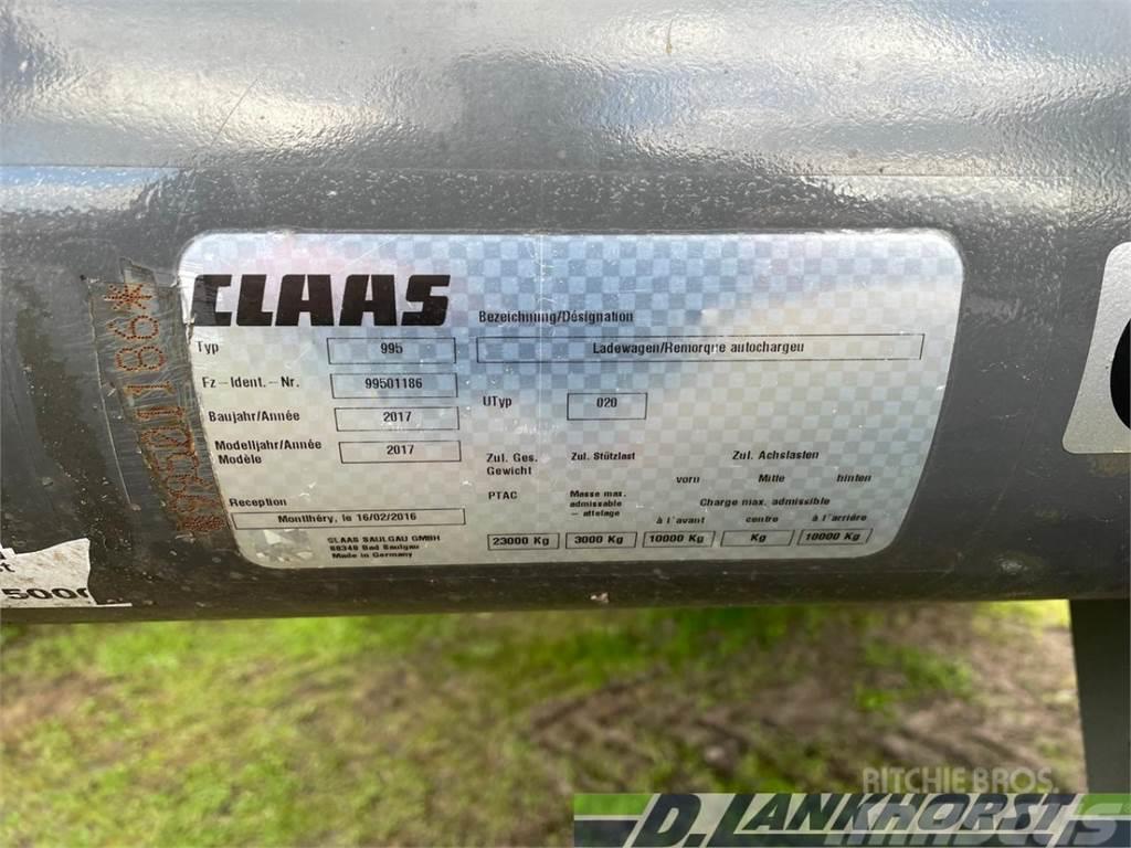 CLAAS Cargos 750 Tandem Причепи перевантажувачі зерна