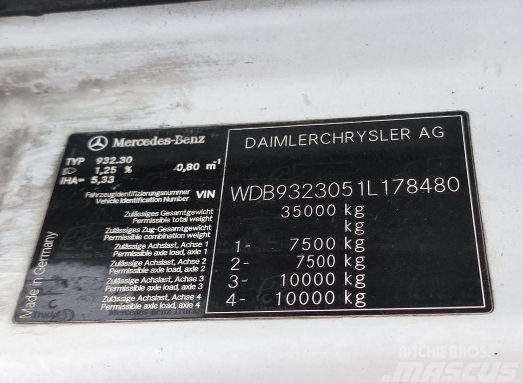 Mercedes-Benz Actros 3241K/45 8X4M / OM501 Engine sold / Gearbox Шасі