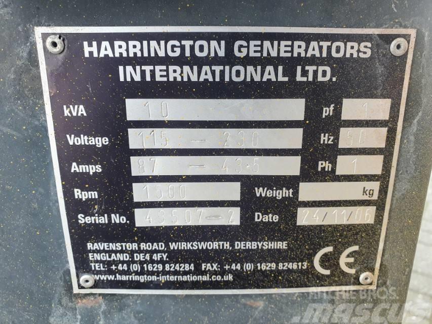 Harrington 10 kVA Дизельні генератори