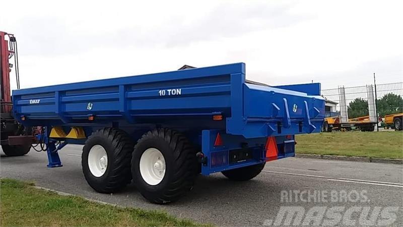 Tinaz 10 tons dumpervogn forberedt til ramper Інша комунальна техніка