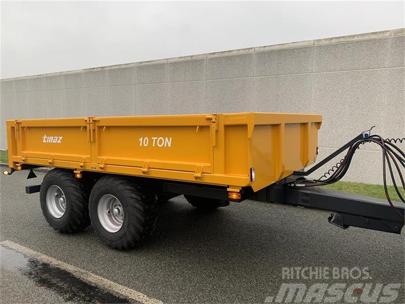 Tinaz 10 tons dumpervogn med slidsker Інша комунальна техніка