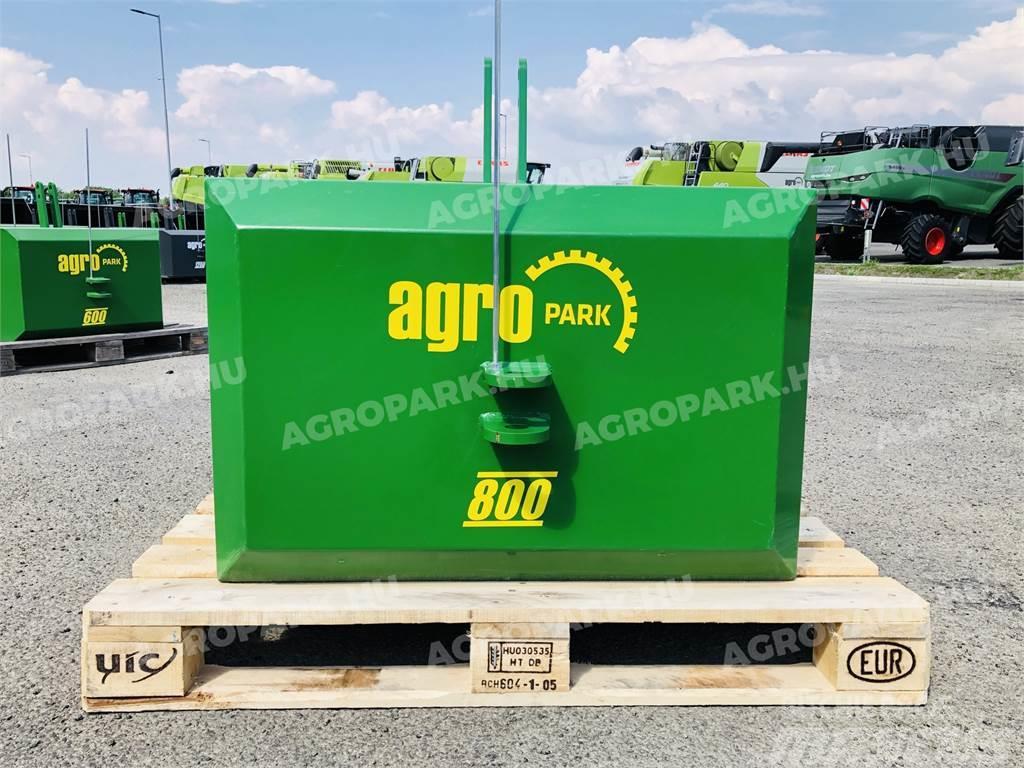  800 kg front hitch weight, in green color Фронтальні ваги