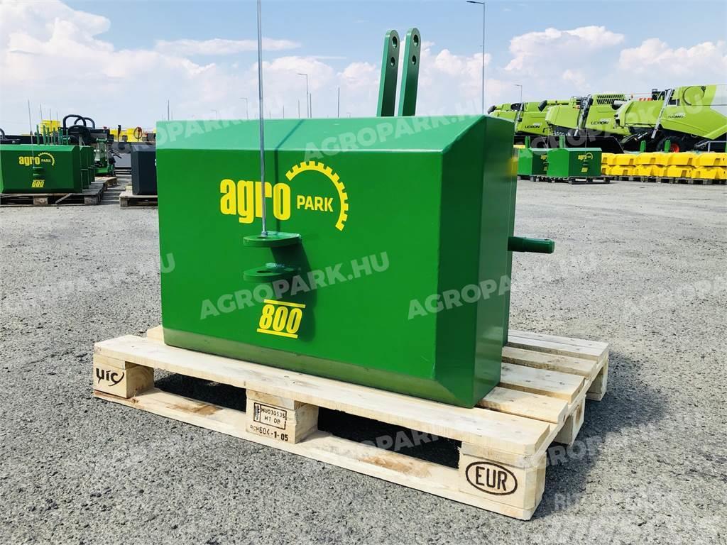  800 kg front hitch weight, in green color Фронтальні ваги