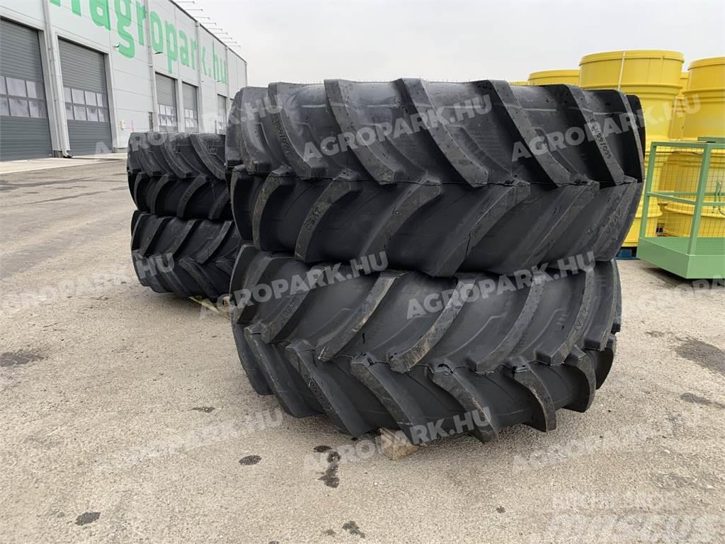  adjustable wheel set with CEAT 540/65R28 and 650/6 Колеса