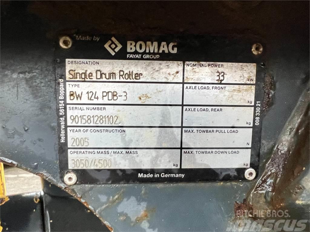 Bomag BW 124 PDB-3 - 3.000 kg. / Tromle / 1.400T Грунтові котки