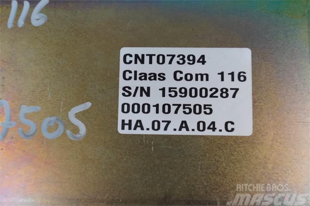 CLAAS Commandor 116 Електроніка