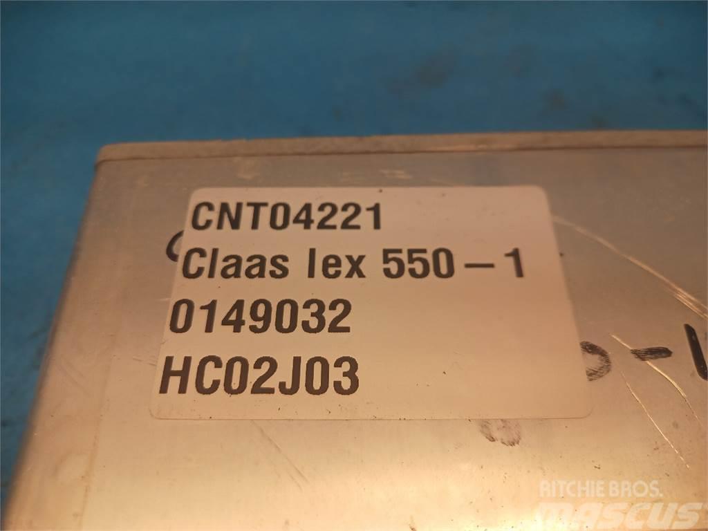 CLAAS Lexion 550 Електроніка