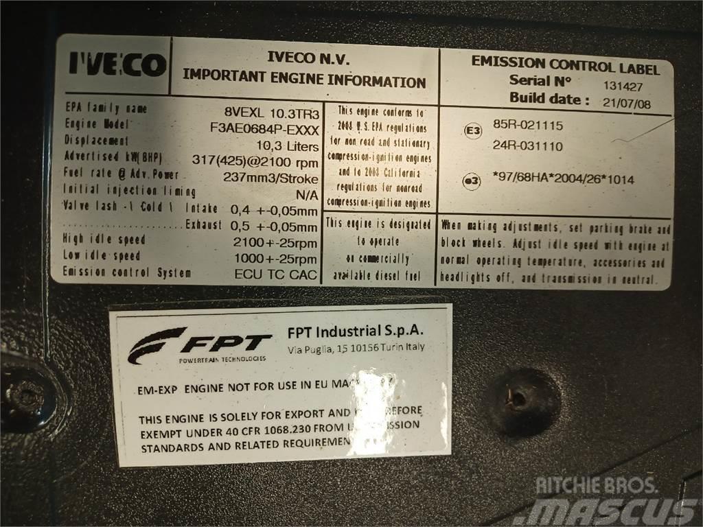 Iveco F3AE0684P E905 Двигуни