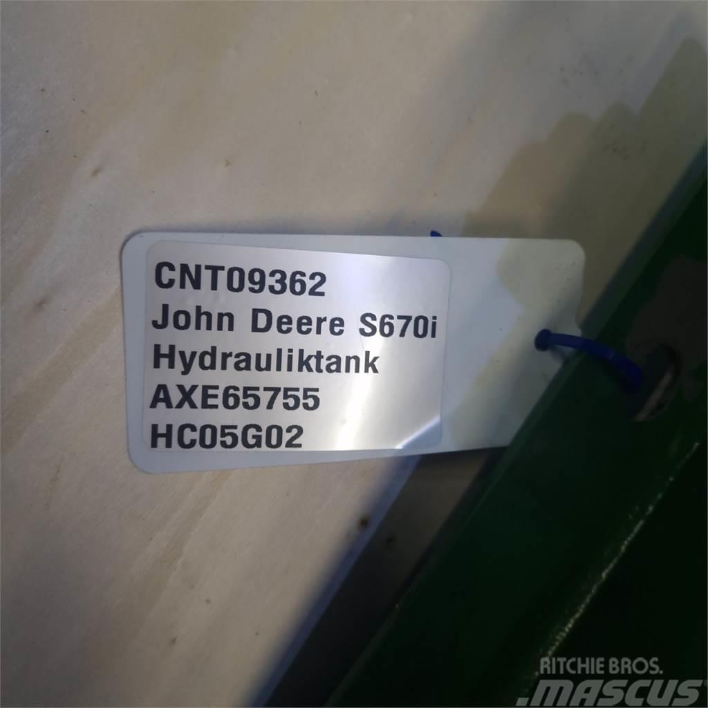 John Deere S670 Гідравліка