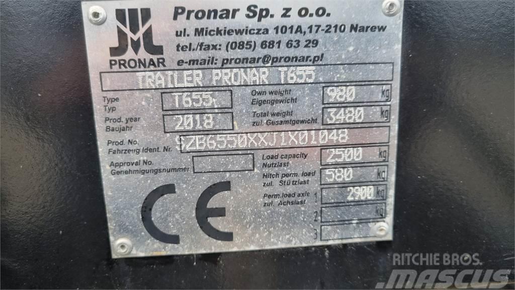 Pronar T655- 3 VEJS TIPVOGN-DEMO Самосвальні причепи