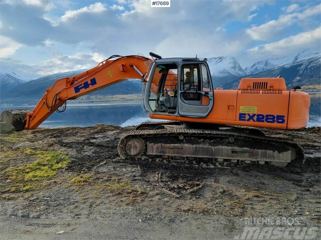 Fiat-Hitachi EX 285 for sale with digging tray Гусеничні екскаватори