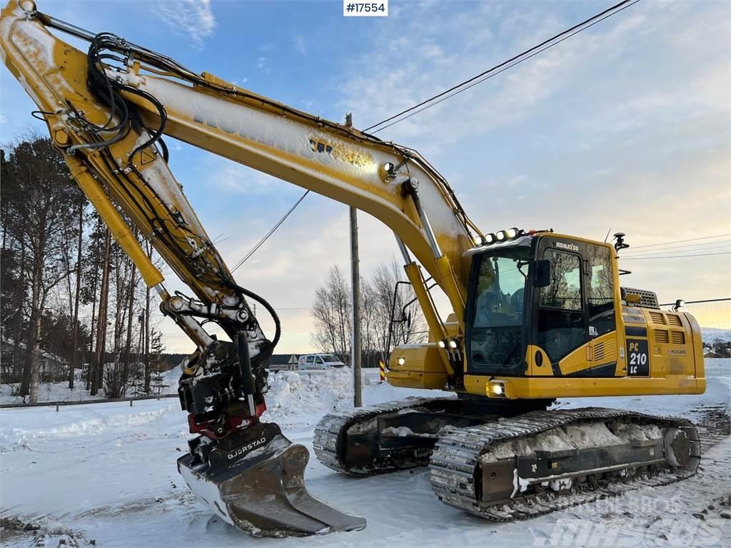 Komatsu PC210 crawler excavator WATCH VIDEO Гусеничні екскаватори