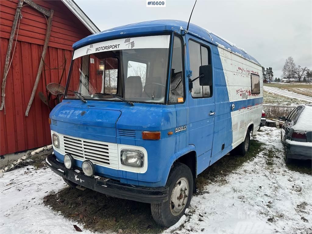 Mercedes-Benz 608D Mobile home. Rep. object. Панельні фургони