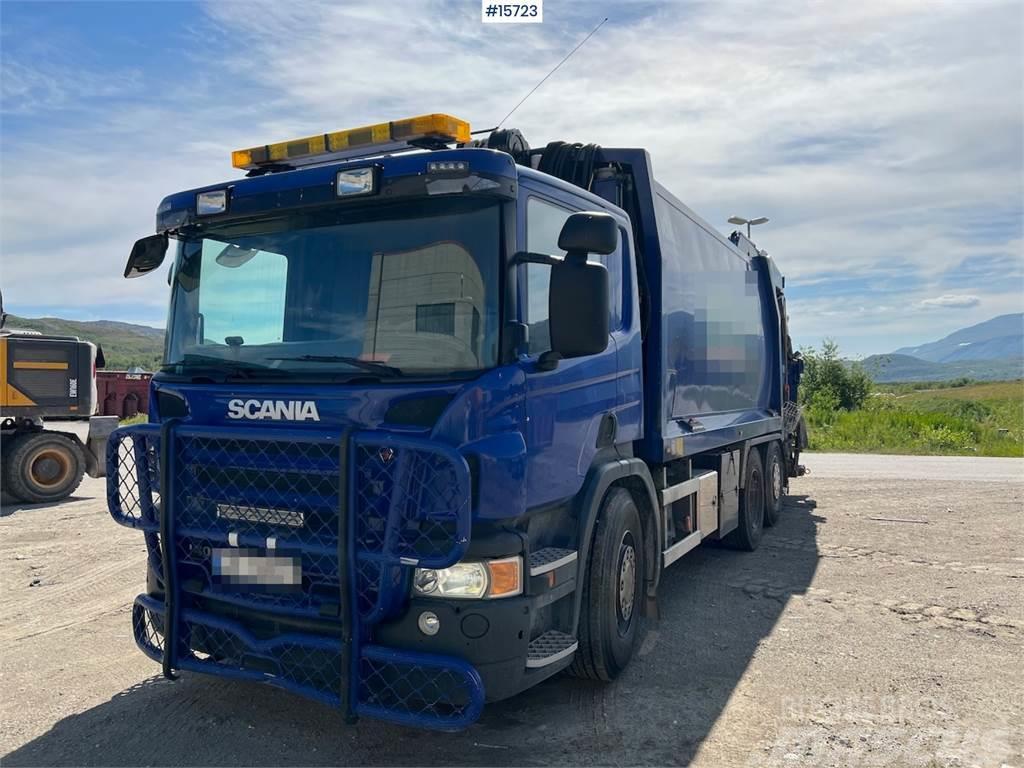 Scania P400 6x2 compactor truck, REP OBJECT Сміттєвози