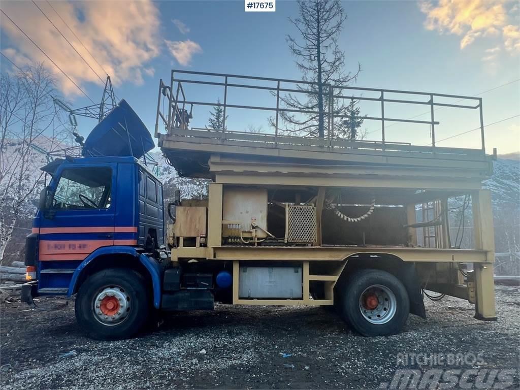 Scania P93m lift truck (motor equipment) Автовишки на базі вантажівки