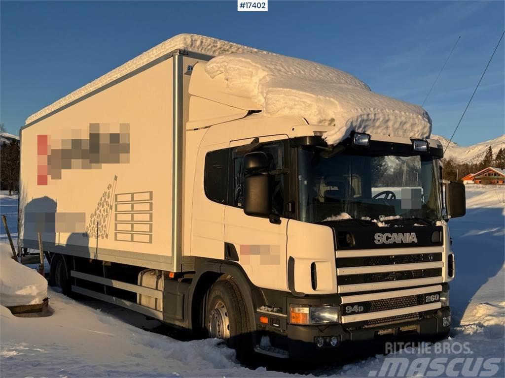 Scania P94DB4x2NB260 box truck rep object Фургони