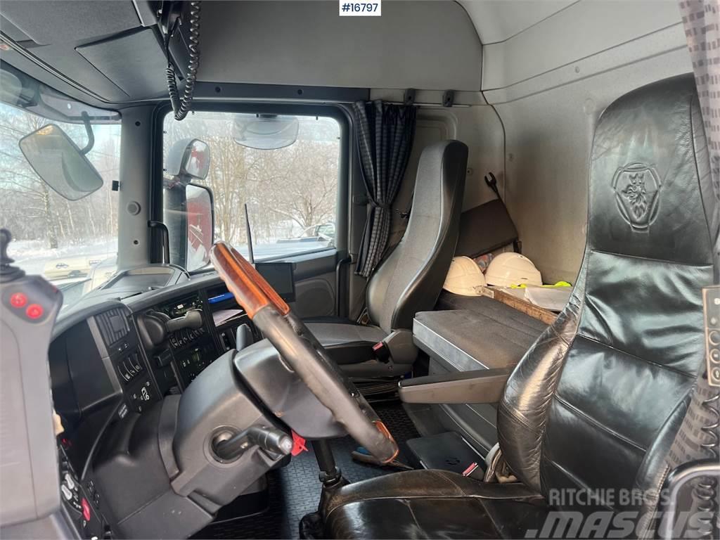 Scania R500 8x4 hook truck w/ 20T Hiab hook from 2014. WA Вантажівки з гаковим підйомом
