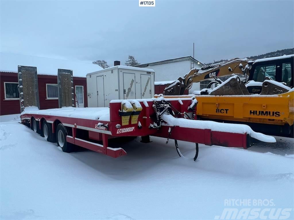  Scanslep machine trailer w/ hydraulic driving brid Інші причепи