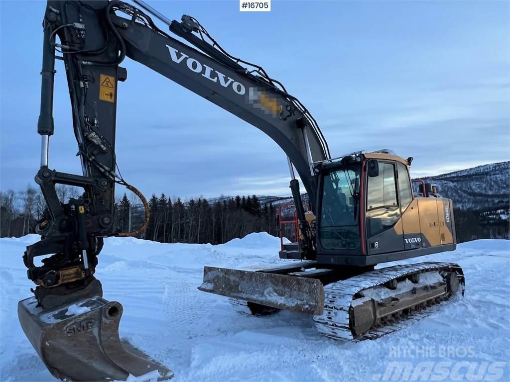 Volvo EC160EL crawler excavator w/ rototilt and grader b Гусеничні екскаватори